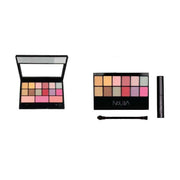 Trousse 237 Set Nouba: Nouba, Multi-use, Ansiktspalett, 12 nyanser, 36 g + Nouba, Volym, Mascara