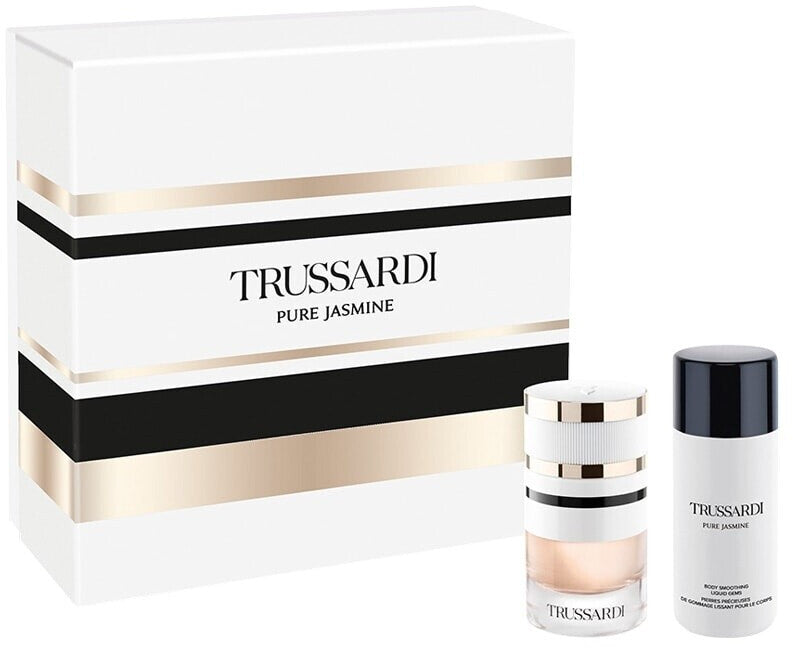 Set Trussardi: Pure Jasmine, Eau De Parfum, For Women, 60 ml + Pure Jasmine, Hydrating, Daily, Body Lotion, 125 ml