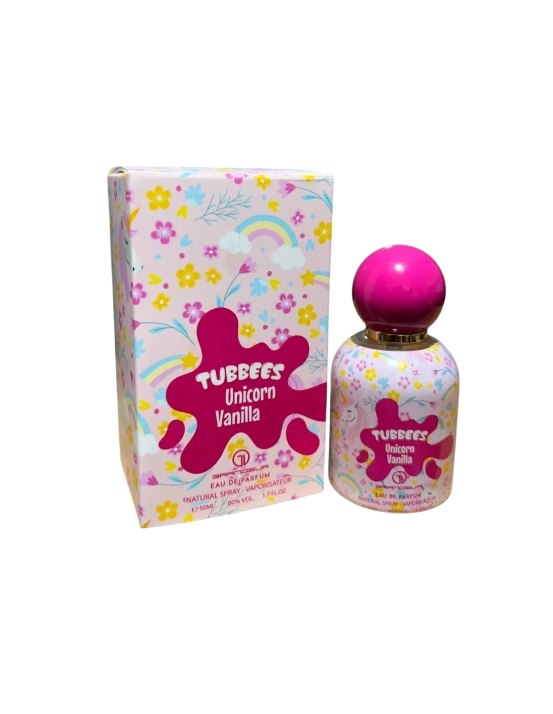 Tubbees, Unicorn Vanilla, Parfymvatten, För kvinnor, 50 ml