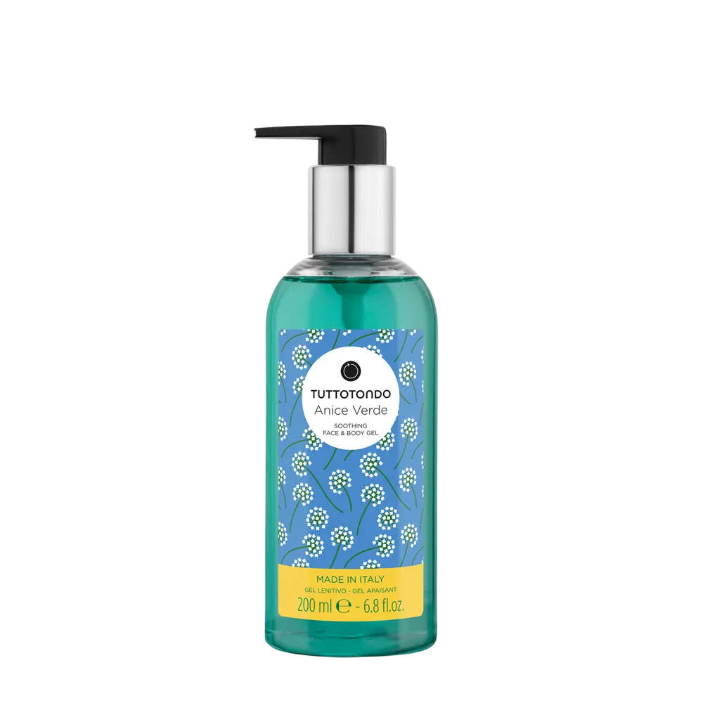 Tuttotondo, Anice Verde, Lugnande, Duschgel, För alla hudtyper, 200 ml