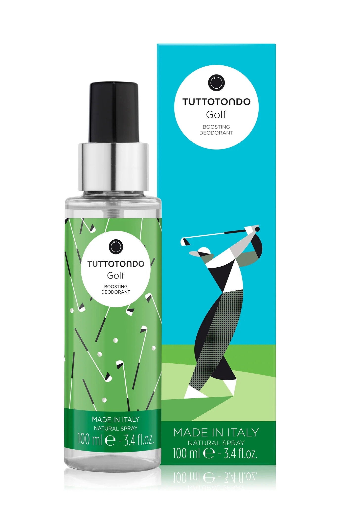 Tuttotondo, Golf Boosting, Antiperspirant, Deodorantspray, För män, 100 ml
