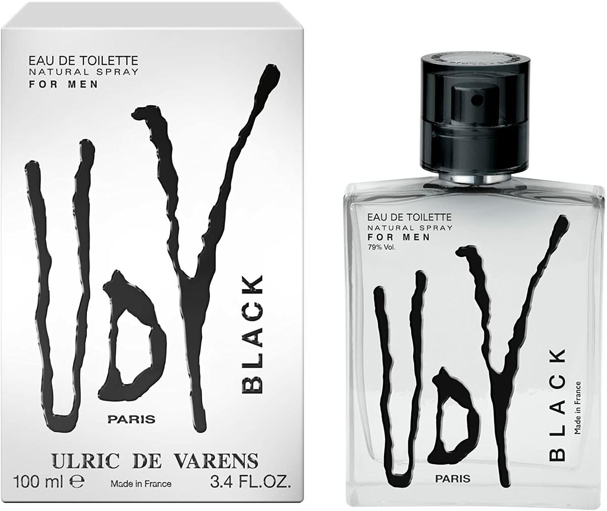 Ulric De Varens, Black, Eau de Toilette, För män, 100 ml