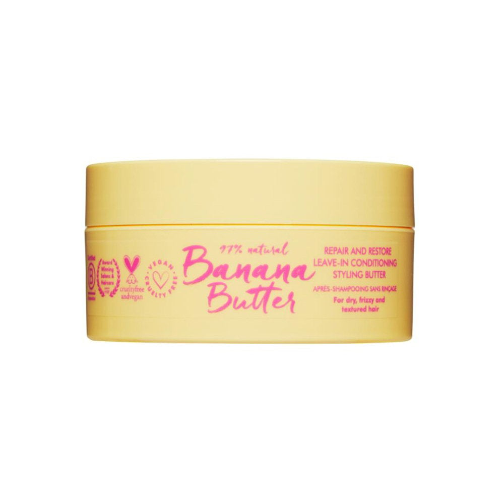Umberto Giannini, Banana Butter, Leave-in balsam, Repairing & Defrizzing, 200 ml