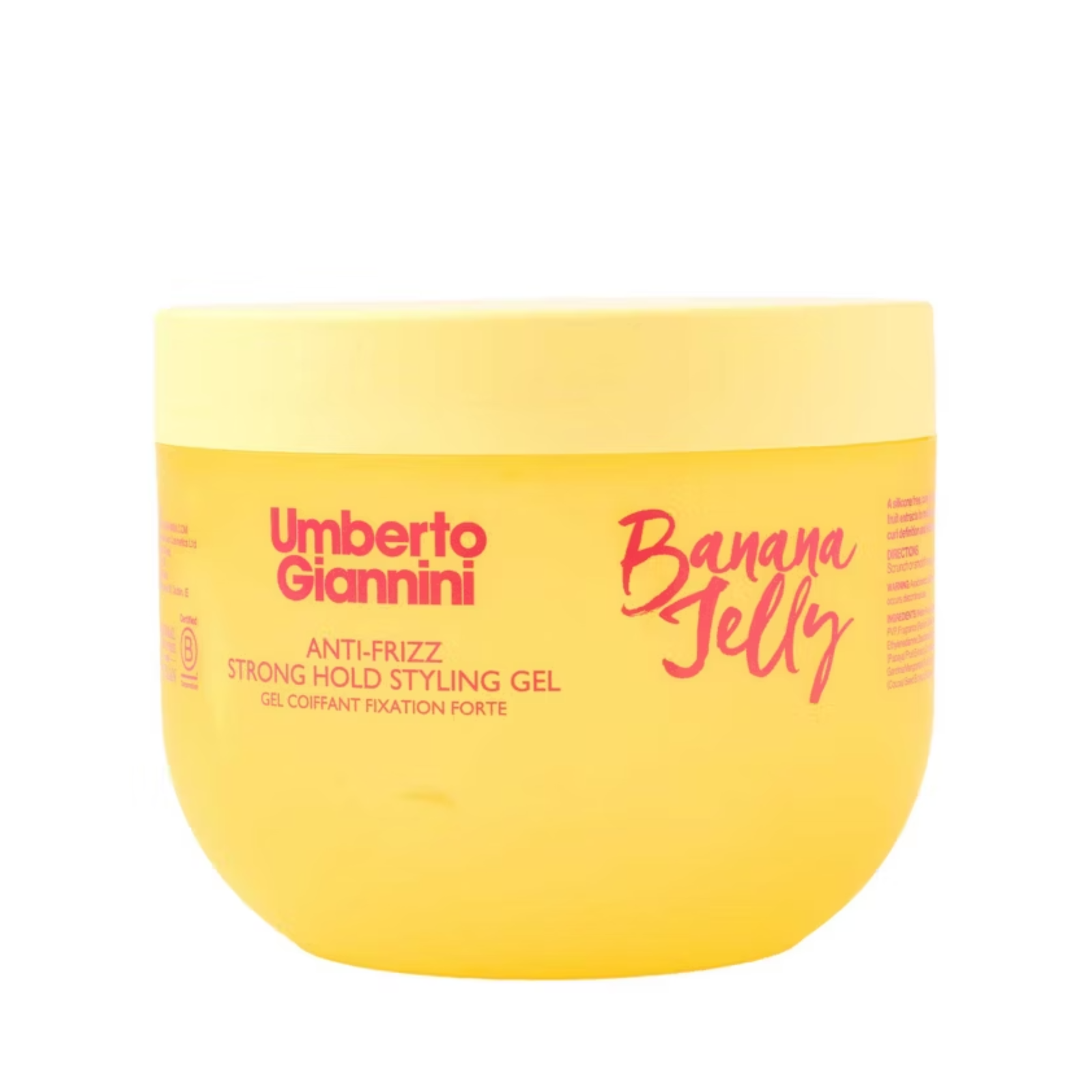 Umberto Giannini, Banana Jelly, Hårstylingsgel, Anti-Frizz & Curl Definition, Stark, 475 ml