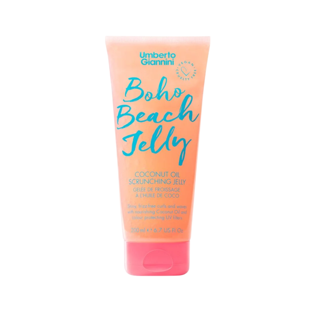 Umberto Giannini, Boho Beach Jelly, Hårstylingsgel, Curl Definition & Frizz Control, Medium, 200 ml