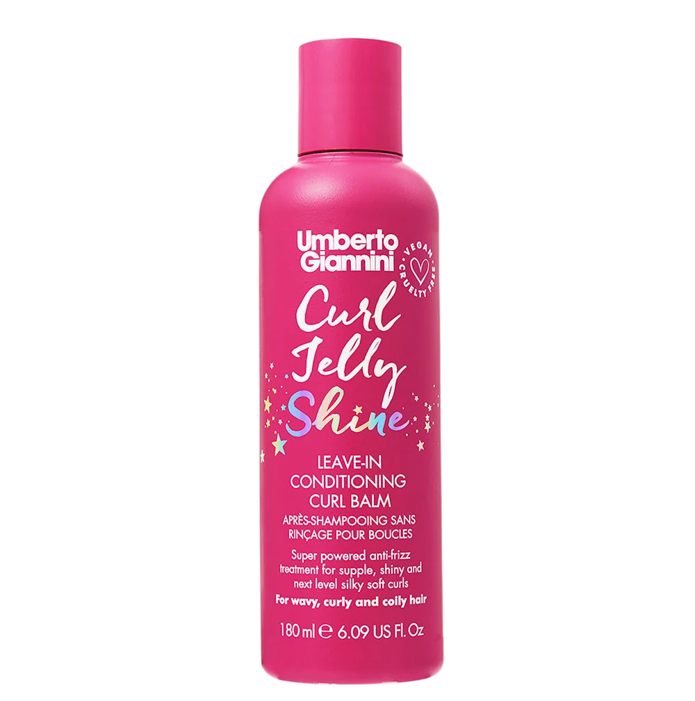 Umberto Giannini, Curl Jelly, Vegan och cruelty-free, Hårbalsam, Hydrating & Shine, 180 ml