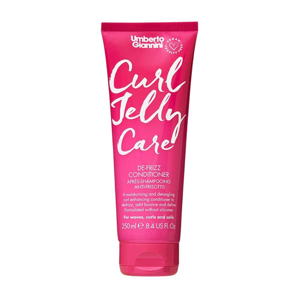Umberto Giannini, Curl Jelly, Vegan och cruelty-free, Hårbalsam, Hydrating & Frizz Control, 250 ml