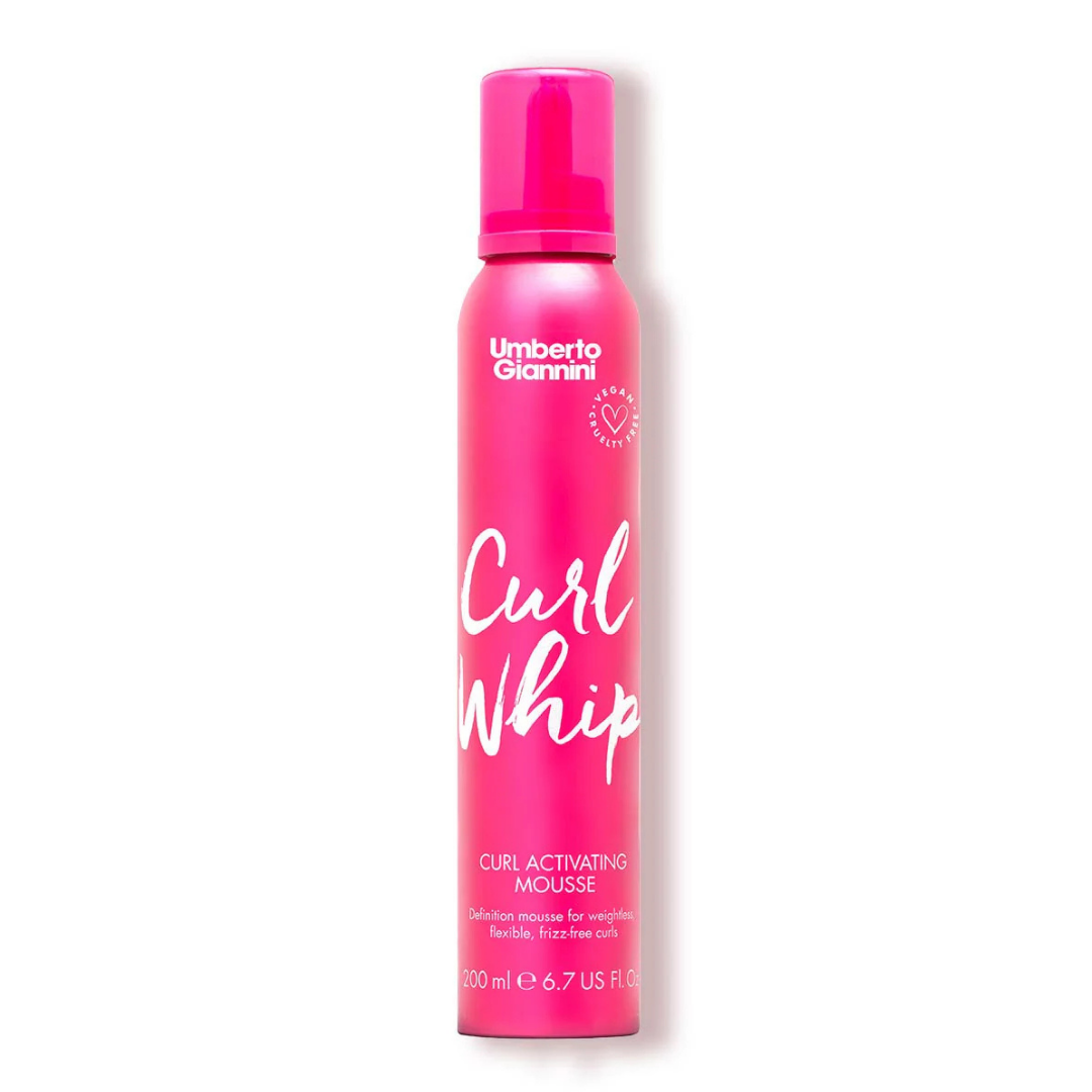 Umberto Giannini, Curl Whip, Hårstylingsmousse, Lockaktivering, 200 ml