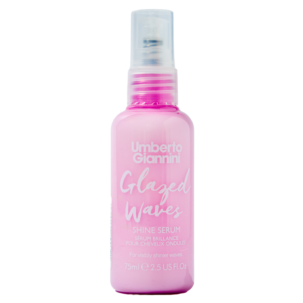 Umberto Giannini, Glazed Waves, Hårserum, Shine & Anti-Frizz, 75 ml