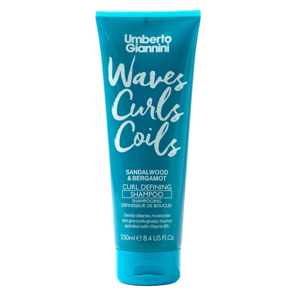 Umberto Giannini, Waves Curls Coils, Hårschampo, Defining & Moisturising, 250 ml