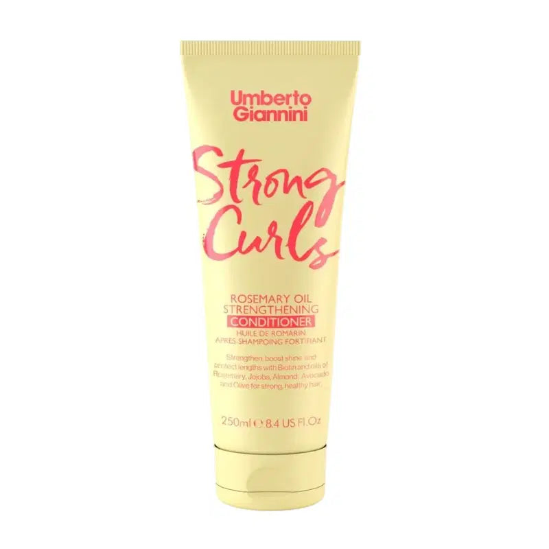 Umberto Giannini, Strong Curls, Hårbalsam, Stärkande, 250 ml
