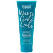 Umberto Giannini, Waves Curls Coils, Hårbalsam, Hydrating & Defrizzing & Detangling, 250 ml