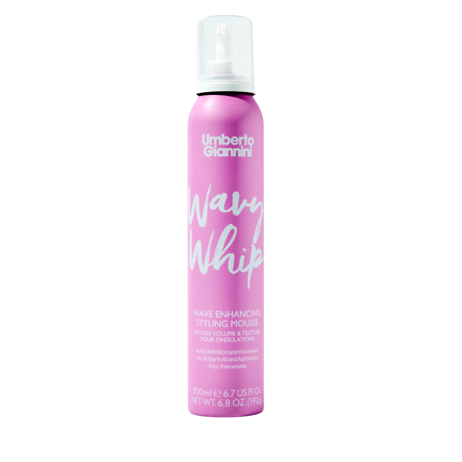 Umberto Giannini, Wavy Whip, Hårstylingsmousse, Volumizing & Texturizing, Medium, 200 ml