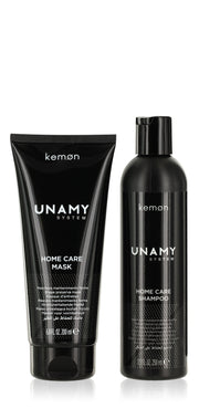 Unamy System Home Care Set Kemon: Unamy System Hair Care, Hair Shampoo, 250 ml + Unamy System Hair Care, Hair Treatment Cream Mask, 200 ml