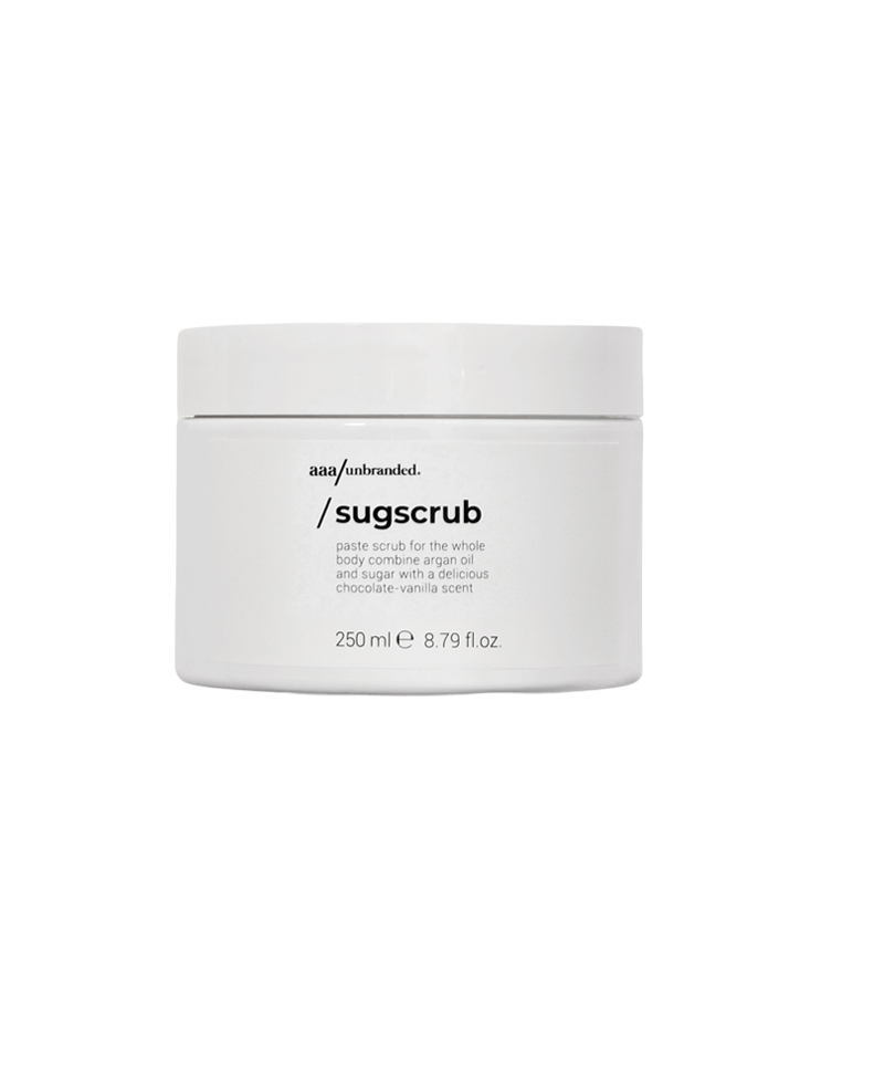 Unbranded, Sugscrub, Sockertpartiklar, Rengör på djupet och exfolierar, Kroppsskrubb, 250 ml
