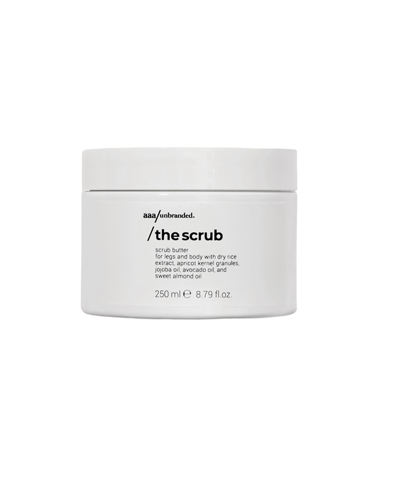 Unbranded, The Scrub, Rengör på djupet och exfolierar, Kroppsskrubb, 250 ml