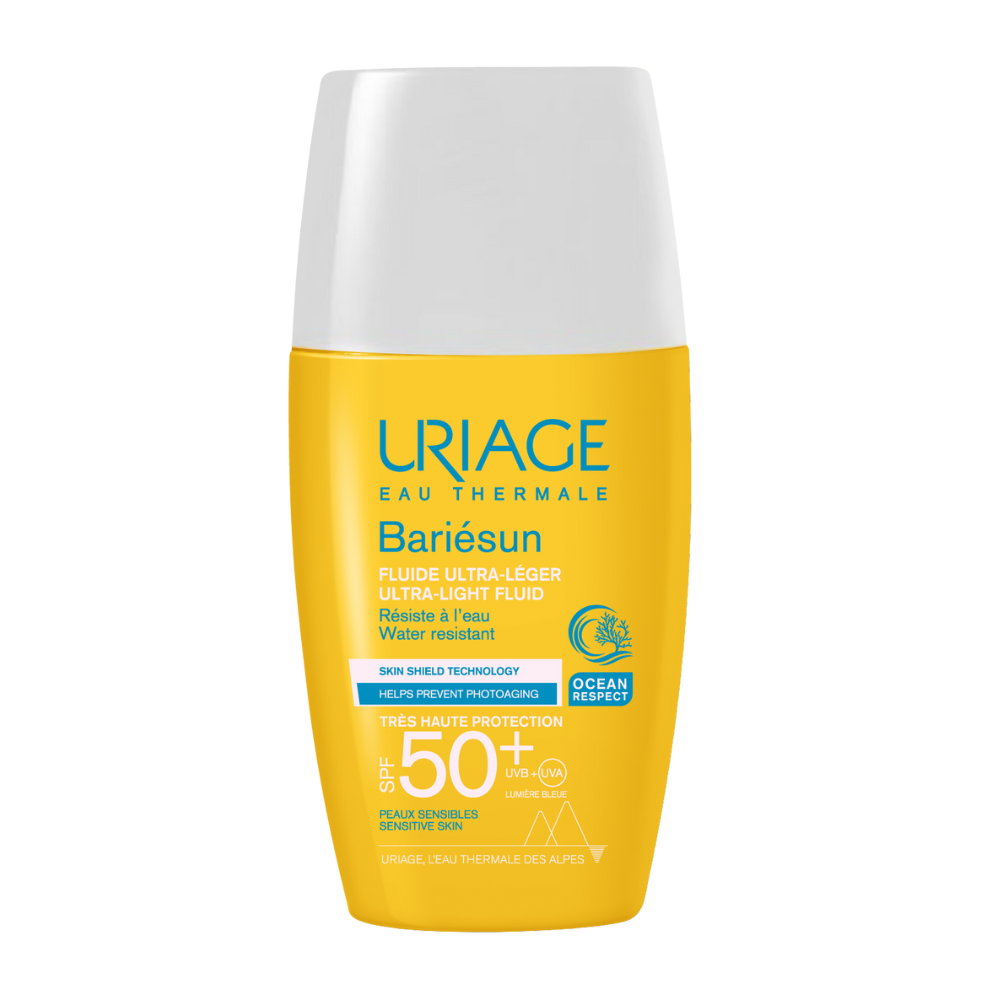 Uriage, Bariesun, Sol skydd, Solspray, SPF 50+, 30 ml