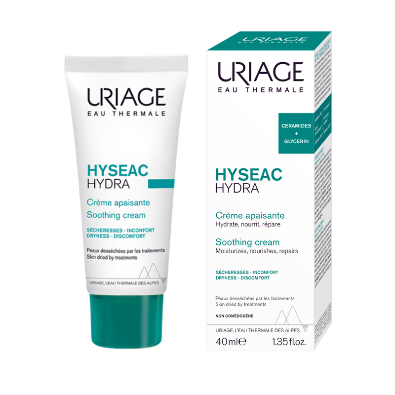 Uriage, Hydra Hyseac, Lugnande, Grädde, För ansiktet, 40 ml