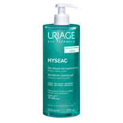 Uriage, Hyseac, Mot blemmor, Rengöringsgel, För ansiktet, 500 ml