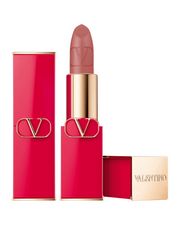 Valentino, Rosso, Matt, Krämigt läppstift, 123R, Påfyllningsbar, 3.5 g
