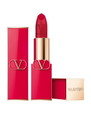 Valentino, Rosso, Matt, Krämigt läppstift, 215A, Påfyllningsbar, 3.5 g