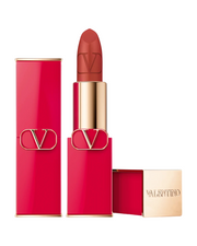 Valentino, Rosso, Matt, Krämigt läppstift, 409A, Påfyllningsbar, 3.5 g