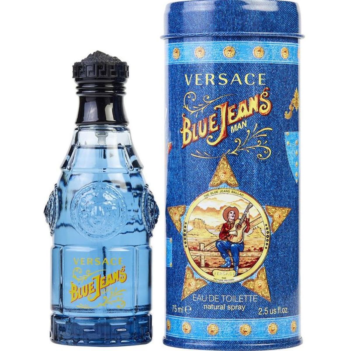 Versace, Blue Jeans, Eau de Toilette, För män, 75 ml