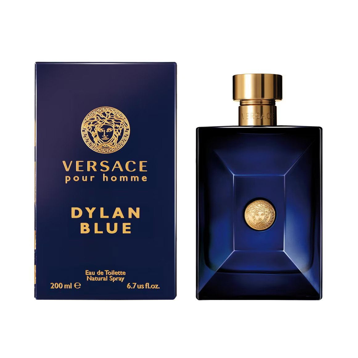 Versace, Dylan Blue, Eau de Toilette, För män, 200 ml
