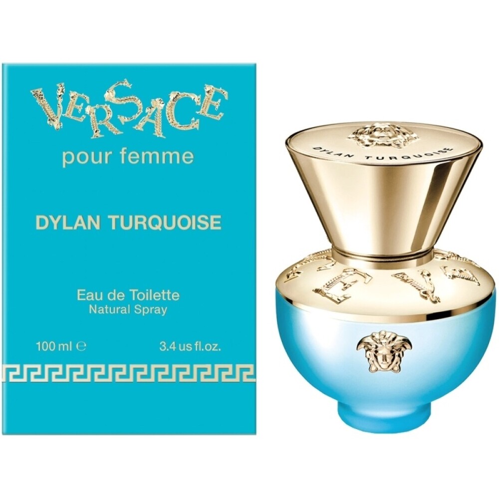 Versace, Dylan Turquoise, Eau de Toilette, För kvinnor, 100 ml