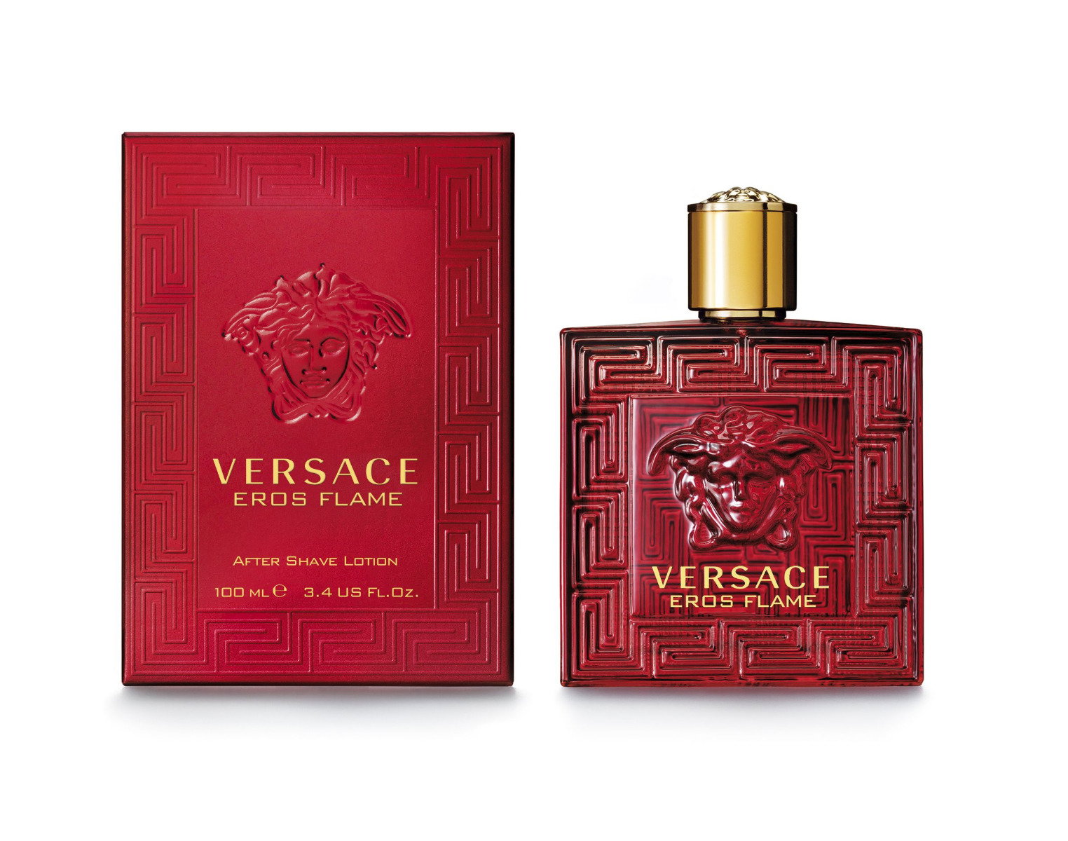 Versace, Flame, Lugnande, After shave-lotion, 100 ml