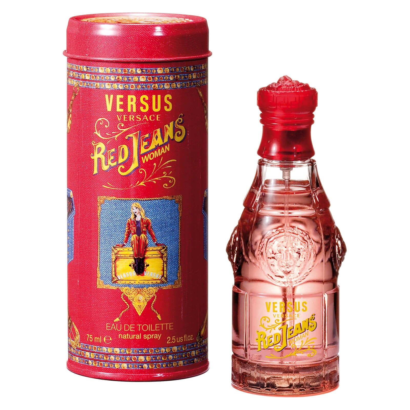 Versace, Red Jeans, Eau de Toilette, För kvinnor, 75 ml