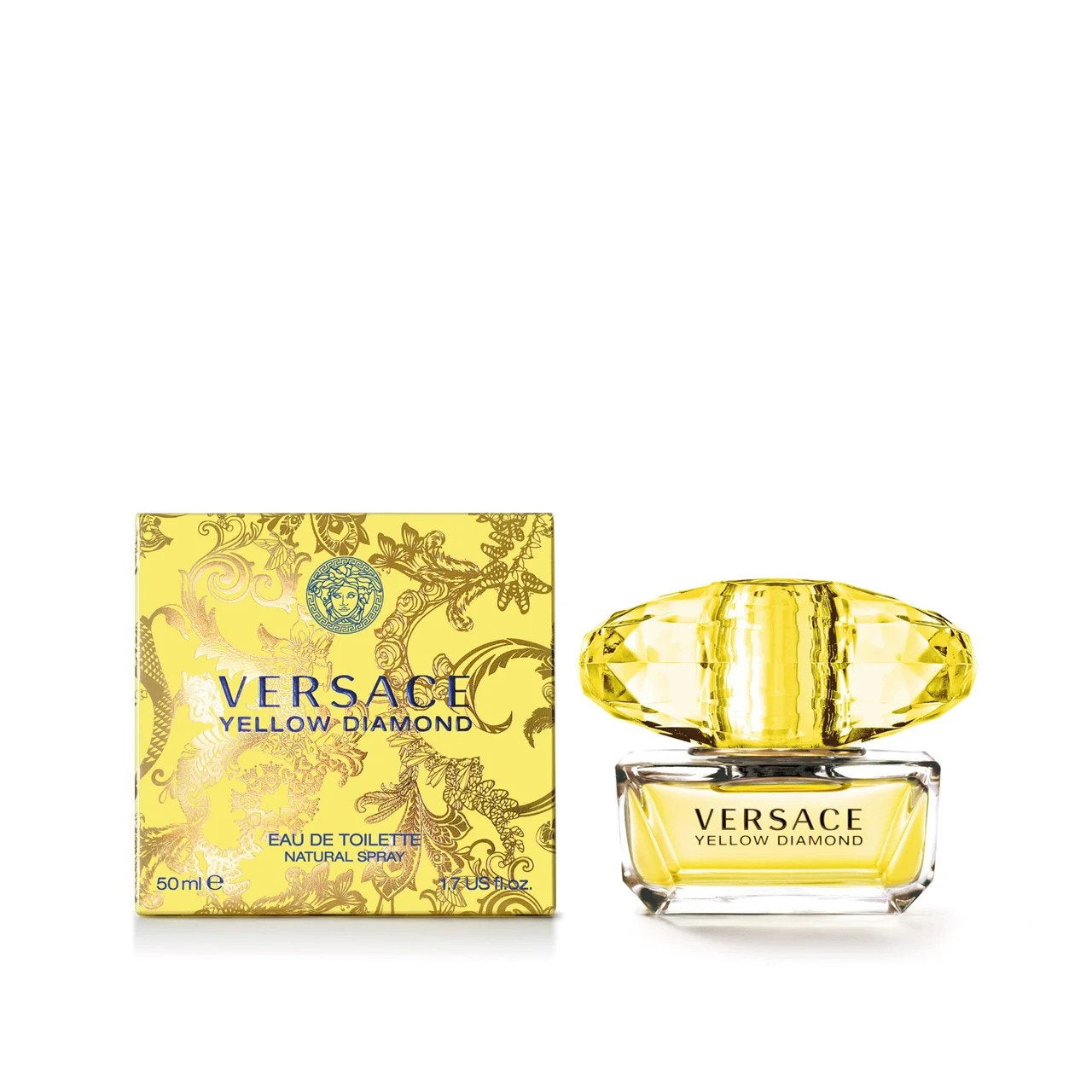 Versace, Yellow Diamond, Eau de Toilette, För kvinnor, 50 ml