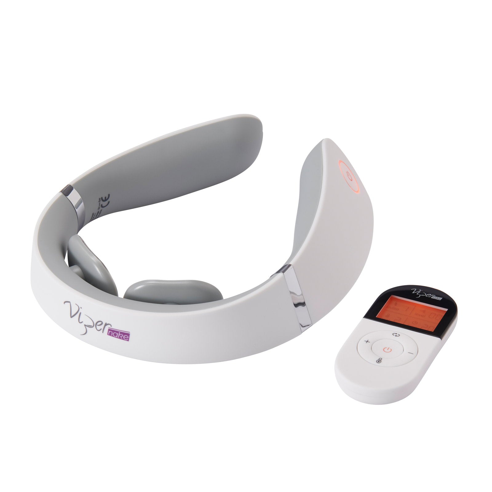 ViperPharm, Vipernake Go Neck Pain, Wireless With An Ergonomic Design, Massager, För nacken, Vp-0.1, Vit, Unisex, Vuxen