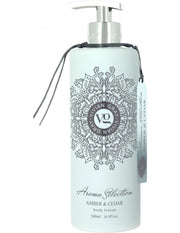 Vivian Gray, Aroma Selection, Bärnsten och Ceder, Återfuktande, Kroppslotion, 500 ml