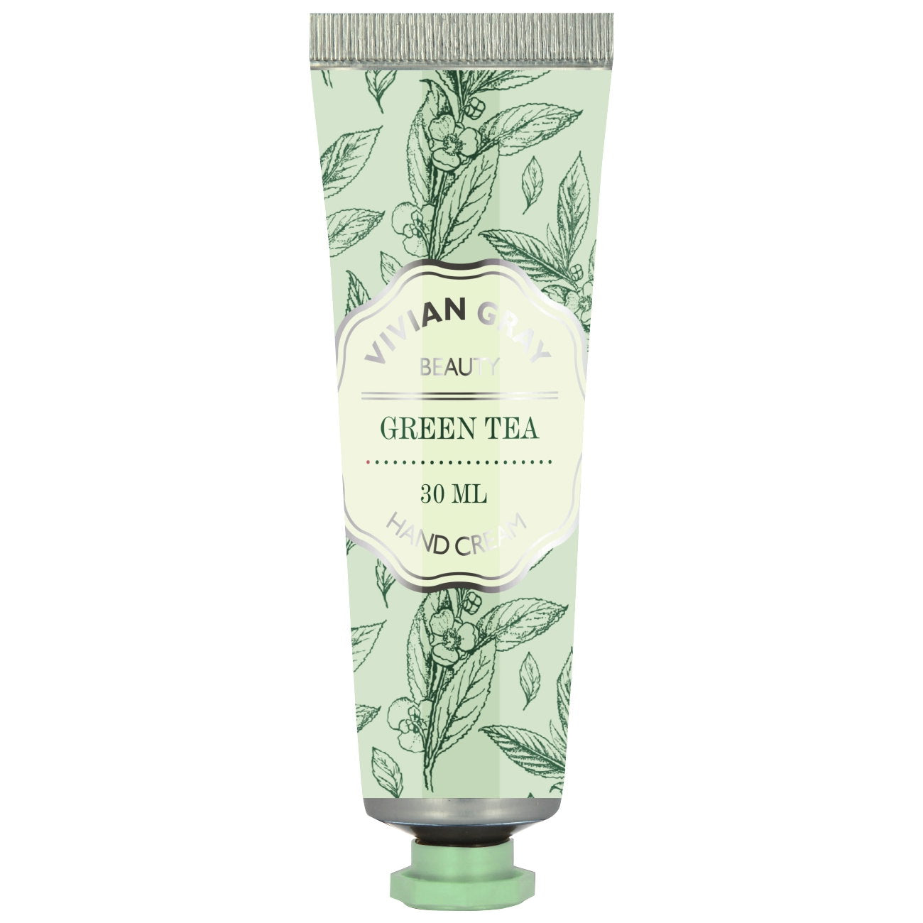 Vivian Gray, Naturals, Grönt te, Återfuktande, Handkräm, 30 ml