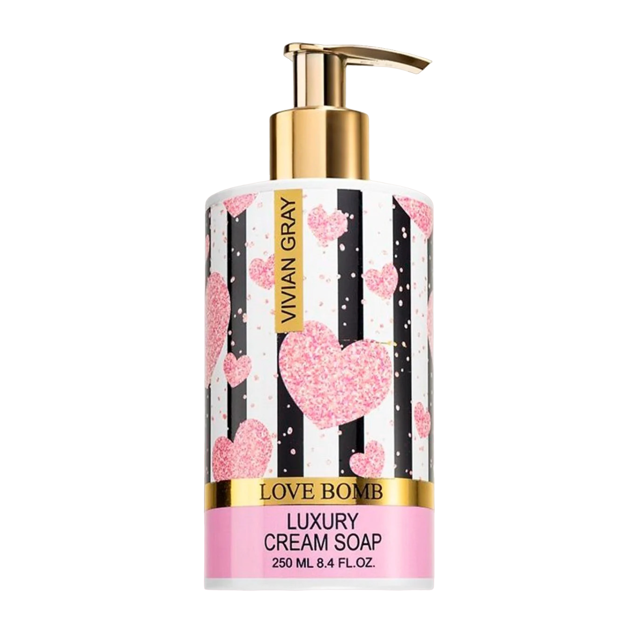 Vivian Gray, Love Bomb, Rengöring, Flytande tvål, 250 ml
