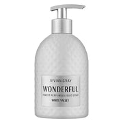 Vivian Gray, Wonderful, Vita dalen, Rengöring, Flytande tvål, 500 ml