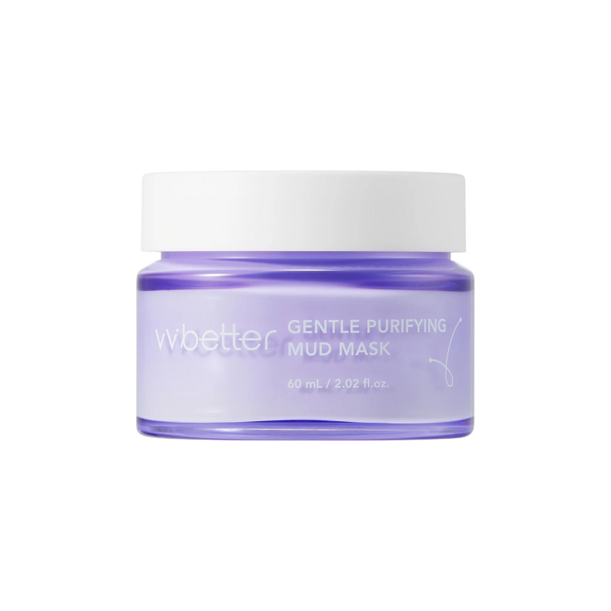 VV Better, Gentle, Rengöring och rening, Lermask, Veckovis, Ansikte, 60 ml