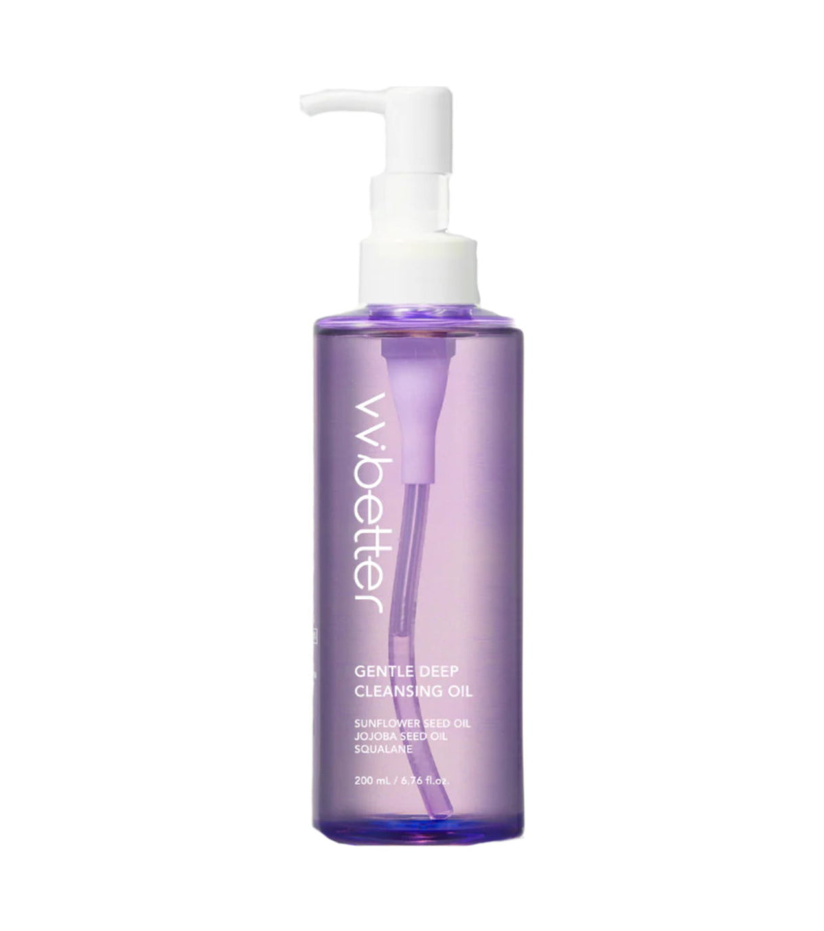 VV Better, Gentle, Djuprengöring, Rengöringsolja, För ansiktet, 200 ml