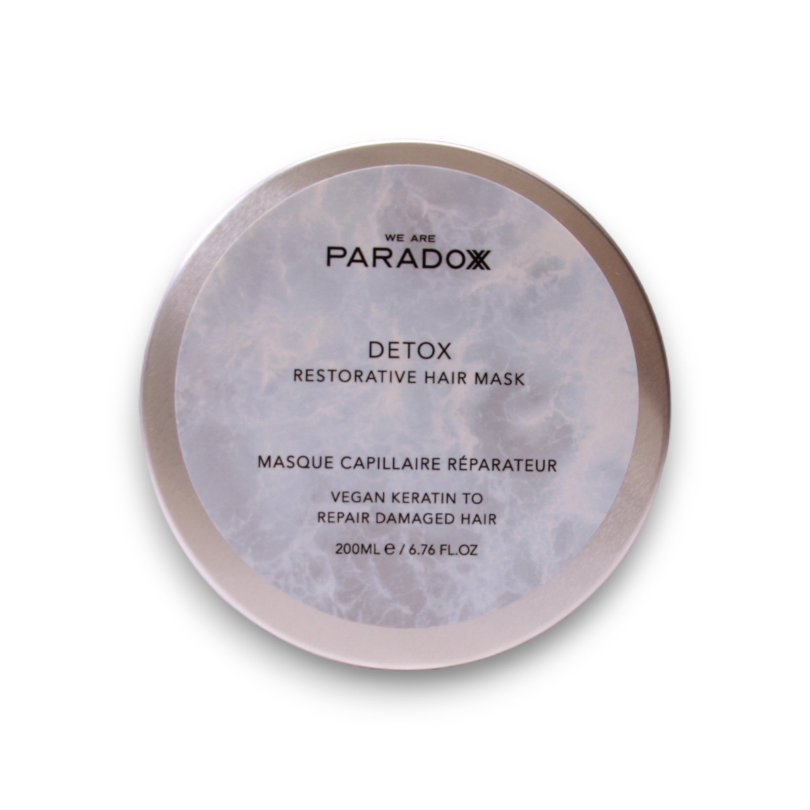 We are Paradoxx, Detox, Veganskt keratin, Hårbehandlingskräm mask, Restorativ, 200 ml
