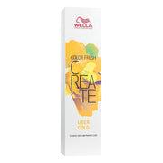 Wella Professionals, Color Fresh Create, Ammoniakfri, Semi-permanent hårfärg,  Uber Gold, 60 ml