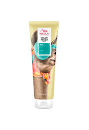 Wella Professionals, Color Fresh Masks, Silikonfri, Hårfärgningskräm mask,  Mint, 150 ml
