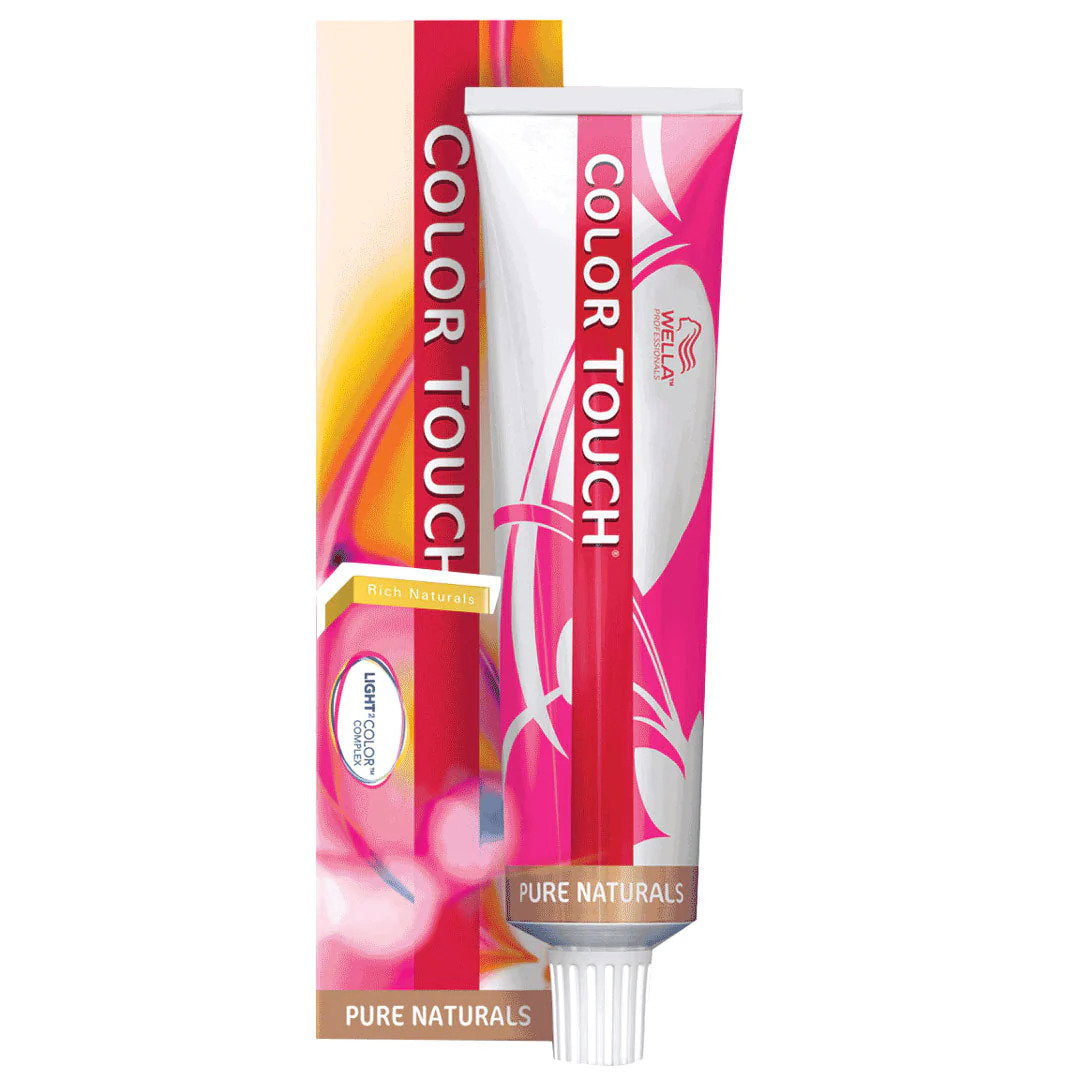 Wella Professionals, Color Touch, Ammoniakfri, Semi-permanent hårfärg, 2/0 Svart, 60 ml