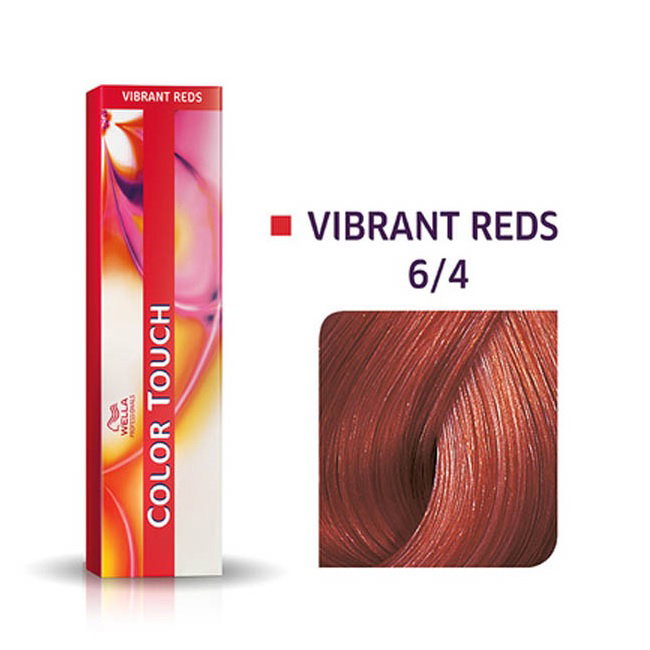 Wella Professionals, Color Touch, Ammoniakfri, Semi-permanent hårfärg, 6/4 Dark Blonde Red, 60 ml