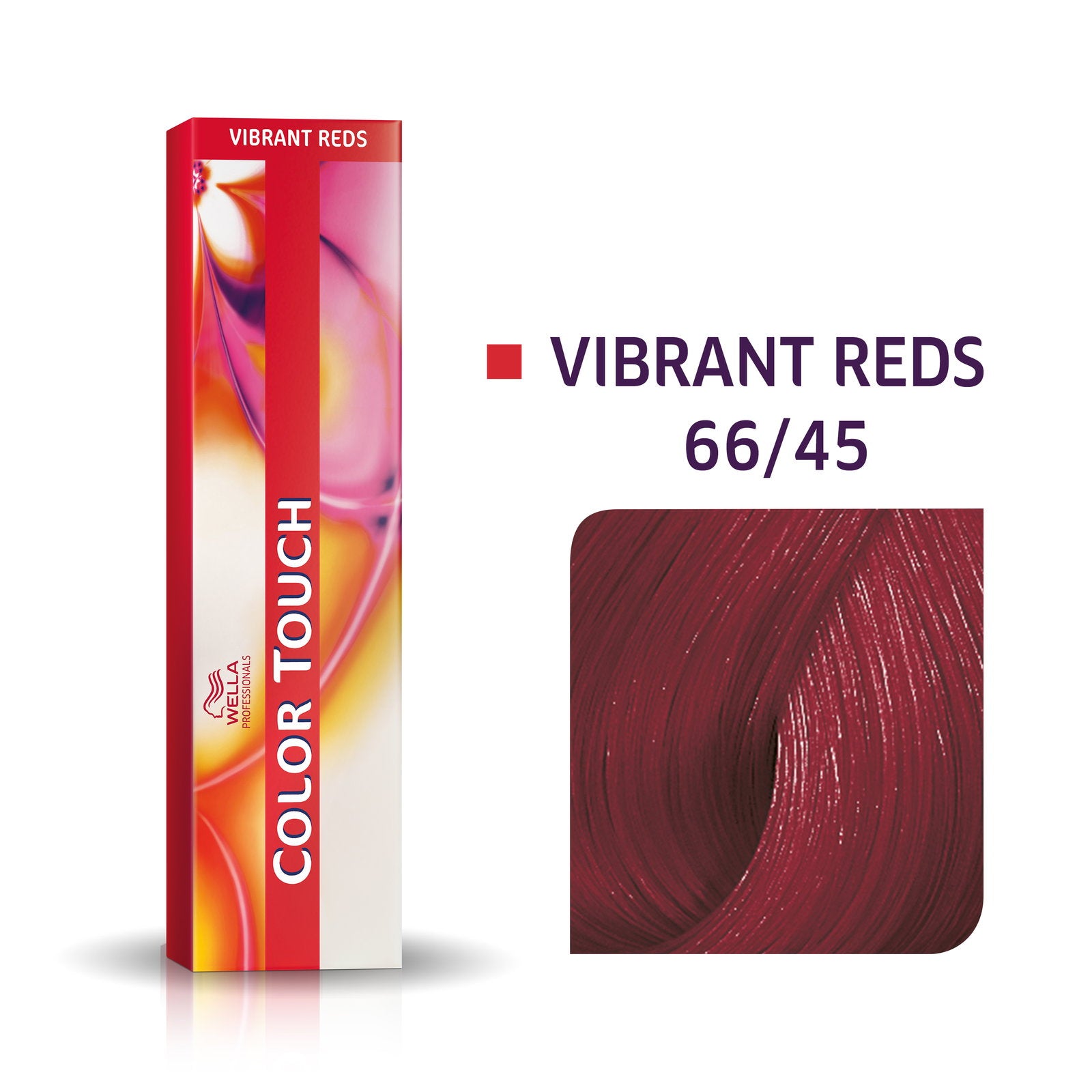 Wella Professionals, Color Touch, Ammoniakfri, Semi-permanent hårfärg, 66/45 Mörk Intensiv Röd Mahognyblond, 60 ml