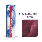 Wella Professionals, Color Touch Special Mix, Ammoniakfri, Semi-permanent hårfärg, 0/56 Mahogany, 60 ml