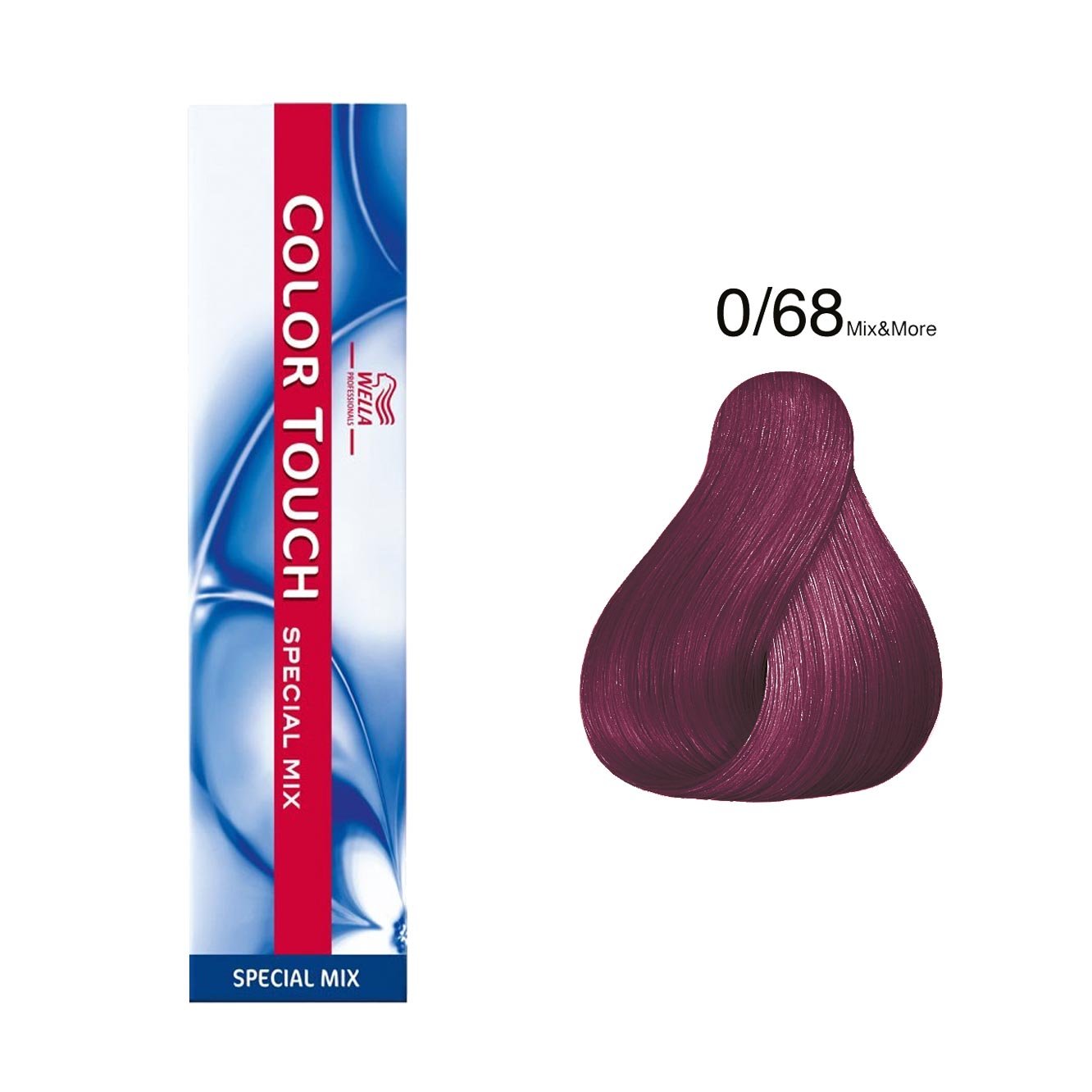 Wella Professionals, Color Touch Special Mix, Ammoniakfri, Semi-permanent hårfärg, 0/68 Violet Blue, 60 ml