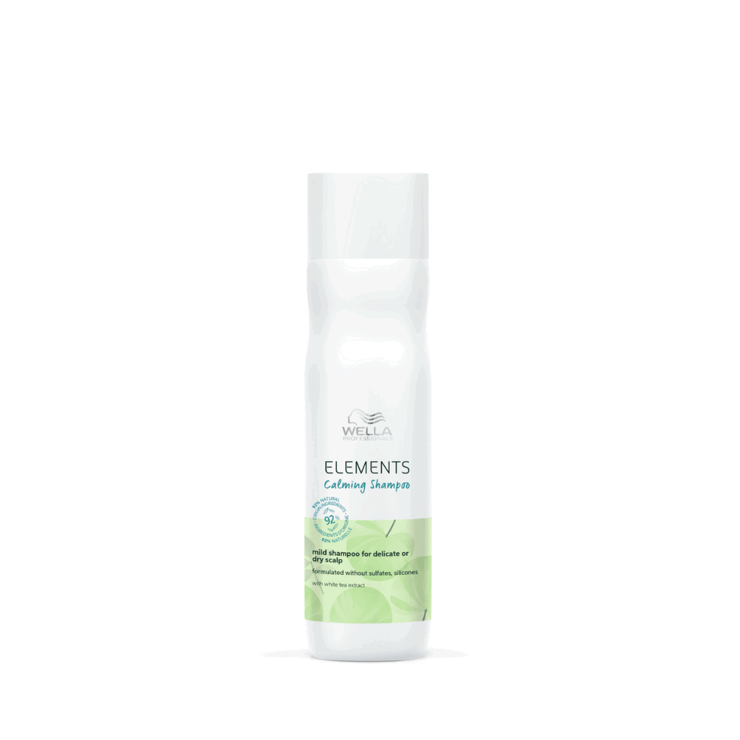 Wella Professionals, Elements Calming, Silikonfri, Hårschampo, För lugnande, 250 ml