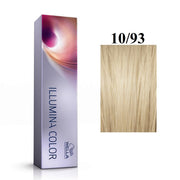 Wella Professionals, Illumina Color, Permanent hårfärg, 10/93 Bright Light Blonde Pärlemorguld, 60 ml
