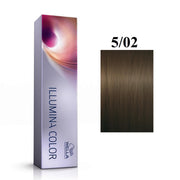 Wella Professionals, Illumina Color, Permanent hårfärg, 5/02 Matte Natural Light Chestnut, 60 ml